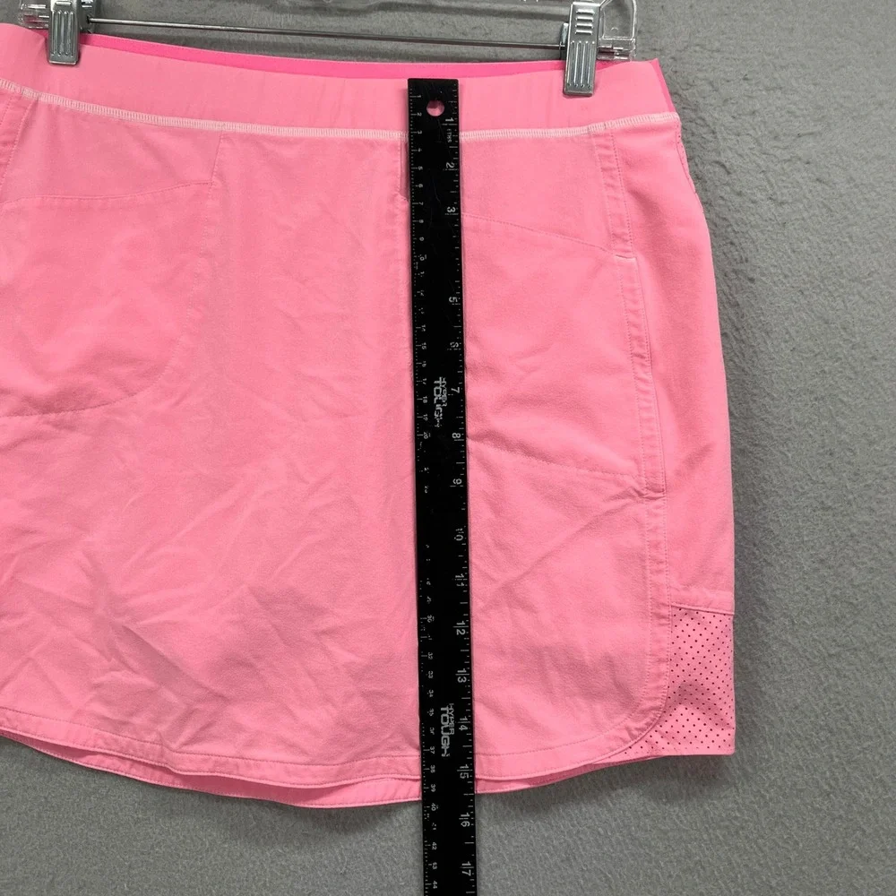 RLX Ralph Lauren Skort Womens Medium Pink Stretch Athletic Golf Tennis Skirt